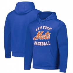 Men New York Mets Royal Dunbrooke Champion Pullover Hoodie