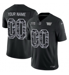 Men Washington Commanders Active Player Custom Black F U S E 2026 Salute to Service Limited Stitched Football Jersey Men Washington Commanders Active Player Custom Black F U S E 2026 Salute to Service Limited Stitched Football Jersey