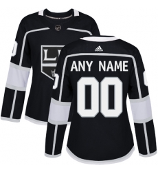 Men Women Youth Toddler Black Jersey - Customized Adidas Los Angeles Kings Home  II