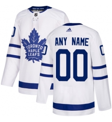 Men Women Youth Toddler White Jersey - Customized Adidas Toronto Maple Leafs Away