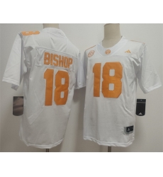 Men Tennessee Volunteers 18 Desean Bishop White 2026 F U S E Stitched Jersey Men Tennessee Volunteers 18 Desean Bishop White 2026 F U S E Stitched Jersey
