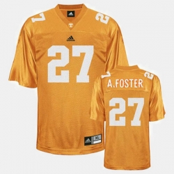 Men Tennessee Volunteers Arian Foster College Football Orange Jersey