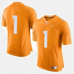 Men Tennessee Volunteers College Football Orange Jersey