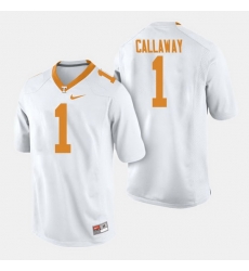 Men Tennessee Volunteers Marquez Callaway College Football White Jersey