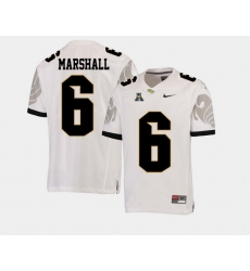 Men Ucf Knights Brandon Marshall White College Football Aac Jersey