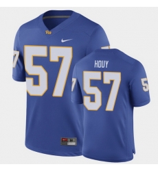 Men Pitt Panthers Gabe Houy Game Royal Football Jersey