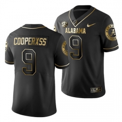 Alabama Crimson Tide Amari Cooper Black Golden Edition Men'S Jersey