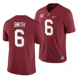 Alabama Crimson Tide Devonta Smith Crimson 2019 Home Game Jersey NCAA Football