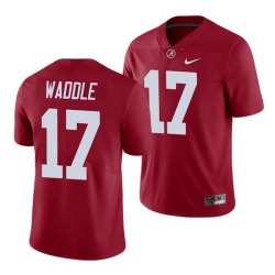 Alabama Crimson Tide Jaylen Waddle 17 Crimson Limited Jersey Men's