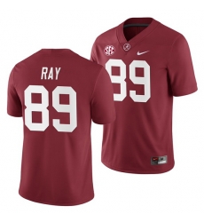 Alabama Crimson Tide LaBryan Ray Crimson 2019 Home Game Jersey NCAA Football