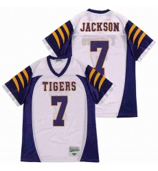 Men LAMAR JACKSON 7 HIGH SCHOOL FOOTBALL JERSEY white