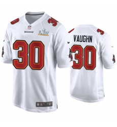 Ke'Shawn Vaughn Buccaneers White Super Bowl Lv Game Fashion Jersey