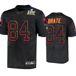 Men Cameron Brate Tampa Bay Buccaneers Black Super Bowl Lv Jersey