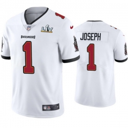 Men Greg Joseph Buccaneers White Super Bowl Lv Vapor Limited Jersey