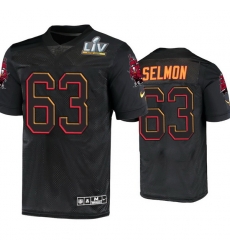 Men Lee Roy Selmon Tampa Bay Buccaneers Black Super Bowl Lv Jersey