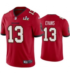 Men Mike Evans Buccaneers Red Super Bowl Lv Vapor Limited Jersey