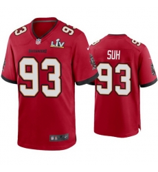 Men Ndamukong Suh Buccaneers Red Super Bowl Lv Game Jersey