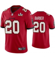 Men Ronde Barber Buccaneers Red Super Bowl Lv Vapor Limited Jersey