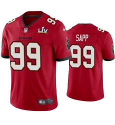 Men Warren Sapp Buccaneers Red Super Bowl Lv Vapor Limited Jersey