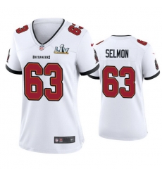 Women Lee Roy Selmon Buccaneers White Super Bowl Lv Game Jersey