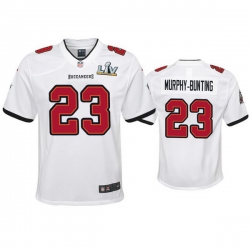 Youth Sean Murphy Bunting Buccaneers White Super Bowl Lv Game Jersey