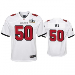 Youth Vita Vea Buccaneers White Super Bowl Lv Game Jersey