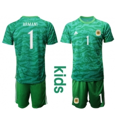 Kids Argentina Short Soccer Jerseys 020