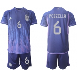 Men FIFA 2022 Argentina Soccer Jersey 017