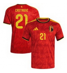 Youth 21Timothy Castagne Belgium Jersey   1