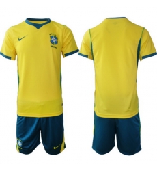 Youth Brazil 2026 FIFA World Cup Yellow Home Soccer Jersey BLANK 2 Youth Brazil 2026 FIFA World Cup Yellow Home Soccer Jersey BLANK 2