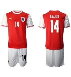 Mens Austria Short Soccer Jerseys 007