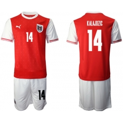 Mens Austria Short Soccer Jerseys 007