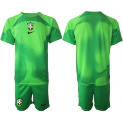 Men FIFA 2022 Brazil Soccer Jersey 003