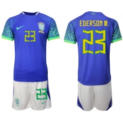 Men FIFA 2022 Brazil Soccer Jersey 039