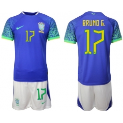 Men FIFA 2022 Brazil Soccer Jersey 044