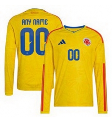 Men 00 Custom Colombia National Team Home 2 Men 00 Custom Colombia National Team Home 2
