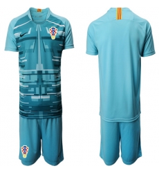 Mens Croatia Short Soccer Jerseys 029