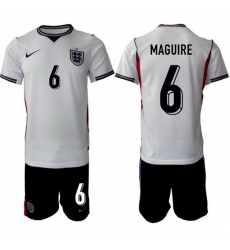 England FIFA World Cup 2026 White Soccer Jersey Harry Maguire #6 England FIFA World Cup 2026 White Soccer Jersey Harry Maguire #6