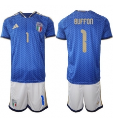 Italy Home Blue Soccer Jersey 0003 Italy Home Blue Soccer Jersey 0003