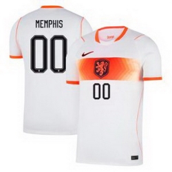 Men 00 Netherlands National Custom 2026 Away Stadium  2