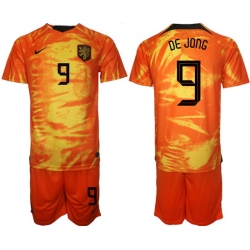 Men FIFA 2022 Netherlands Soccer Jersey 071