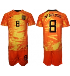 Men FIFA 2022 Netherlands Soccer Jersey 072