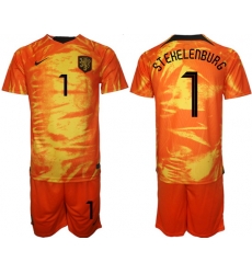 Men FIFA 2022 Netherlands Soccer Jersey 076