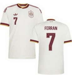 Men 7 Spain Ferran Torres World Cup 2026 Away Replica Jersey 2 Men 7 Spain Ferran Torres World Cup 2026 Away Replica Jersey 2