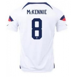 Men US 2022 FIFA Soccer Jersey White 004