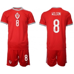 WALES 2022 World Cup Soccer Jersey #8 WILSON