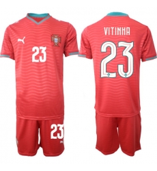 Portugal 2026 FIFA World Cup Soccer Jersey Red #23 VITINHA