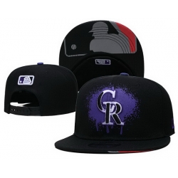 Colorado Rockies MLB Snapback Cap 003