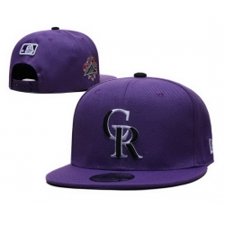 Colorado Rockies Snapback Cap 24E02