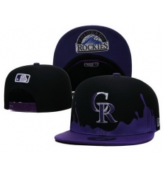 Colorado Rockies Snapback Cap 24E04